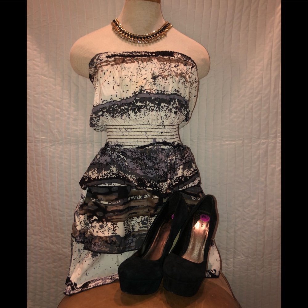 Strapless Mini Dress